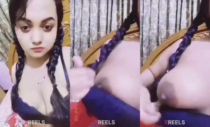 Boobs showing desi bangla girl nude | real moments