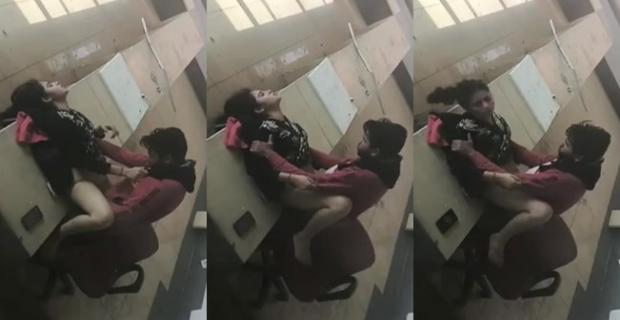 Desi College Lovers Bench Choda Chudi Pakdi