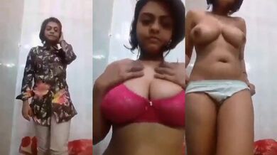 Desi Dusky Girl Showing Big Boobs Hairy